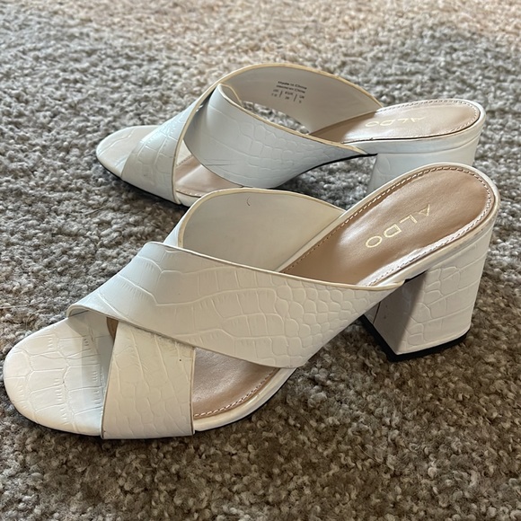 Aldo slide on block heels - Picture 4 of 4